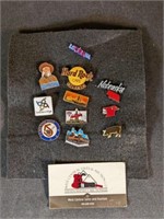 Travel pins (11)