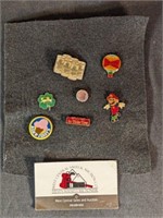 Advertising pins (7)