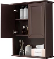 Brown Bathroom Wall Cabinet