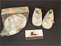 Vintage baby shoes