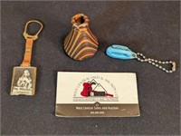 Key chains, wood kaleidescope