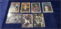 (7) Assorted Baseball Cards