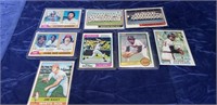 (8) Assorted Baseball Cards