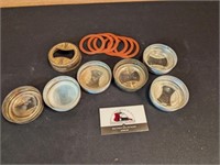 Mason jar lids and seal rings