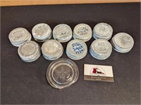 Zinc lids (10) and Sanijar lid