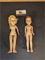 2 dolls (blinking eyes)