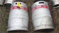 (2) 1919 ROOT BEER KEG PIECES