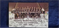 Autographed 2005-2006 Hershey Bears Hockey Club