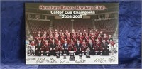 Autographed 2008-2009 Hershey Bears Hockey Club