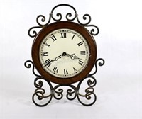 Large Decorative Metal Wall Clock