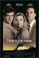 Tequila Sunrise 1988 original vintage one sheet po