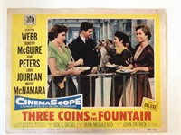 Three Coins in the Fountain original 1954 vintage