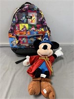 Fortnite Backpack and Mickey Mouse Stuffed