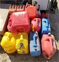 (14) Various Gas Cans