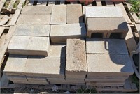 Pallet Of Various Sized Bricks
