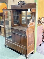 Antique Oak China Buffet