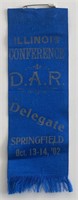 Daughters of American Revolution ribbon