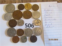 Assorted Coins from other countries