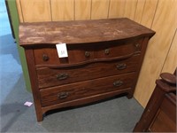 Four Drawer Oak Dresser