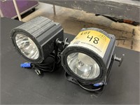 (Quantity of 2) ADJ Cob Cannon LED Wash Fixture