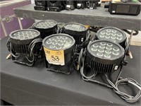 (Quantity of 6) Elation Six Par 200 IP LED Par