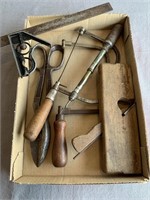 Tray Lot of Vintage Tools