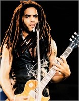 Lenny Kravitz signed promo photo