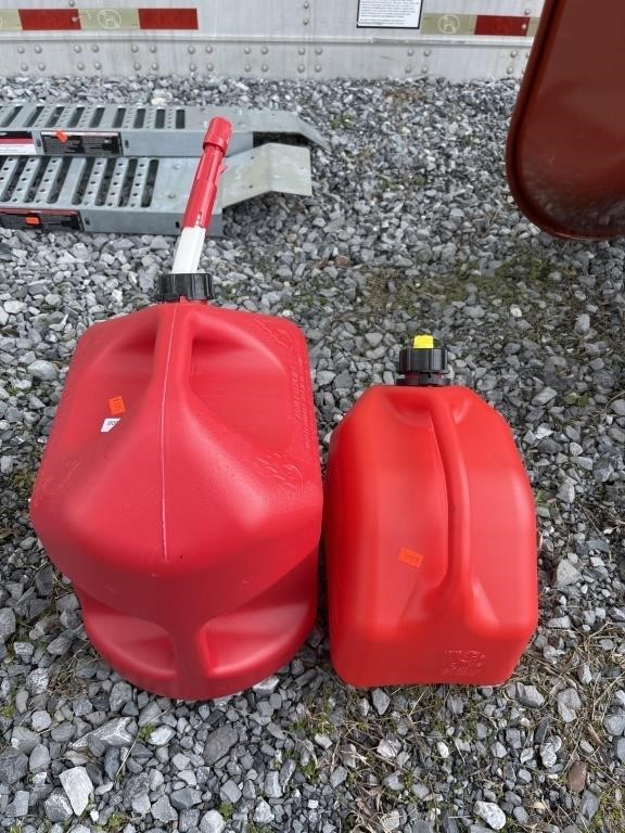 (2) Gas Cans