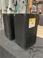 (Qty. of 2) QSC E10 2-way passive loudspeaker