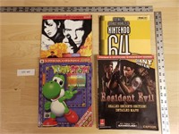 Lot of Strategy Guides,Golden Eye,Resident Evil