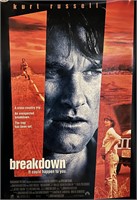 Breakdown 1997 original movie poster