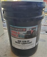 5 Gallon Bucket Of SAE 80w-40 Gear Lubricant