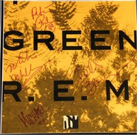 Framed R.E.M. signed album