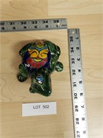 Painted Ceramic Frog Made in Mexico