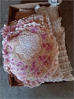 Early crochet dollies & fancy work