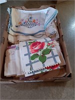 Early table linens