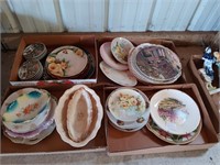 Decorative plates (4 trays)