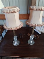 Early bedside table lamps