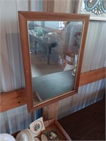 Early framed mirror