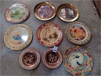 Decorative metal plates