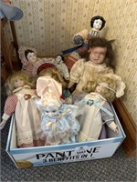 Old Heirloom Porcelain Dolls