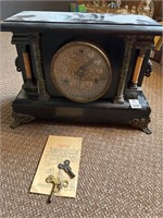 Mantle Clock w/ Keys