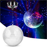 NEW $57 Disco Ball w/Motor & Lights