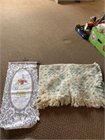 Grandma Cloth sign & Throw Blanket