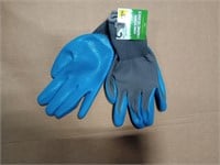 Adult large honeycomb textured work gloves