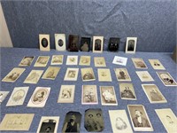 Several old Photographs including 10 Tin Types.