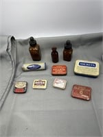 Medicine, bottles, pill containers