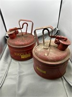 Two Fuel Cans