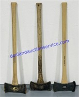 Lot of (3) Axes