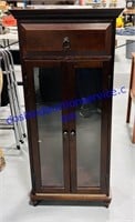 Small Wooden Display Cabinet (44 x 20 x 11)